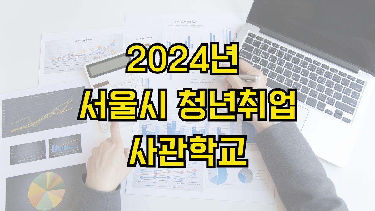 2024년 서울시 청년취업사관학교