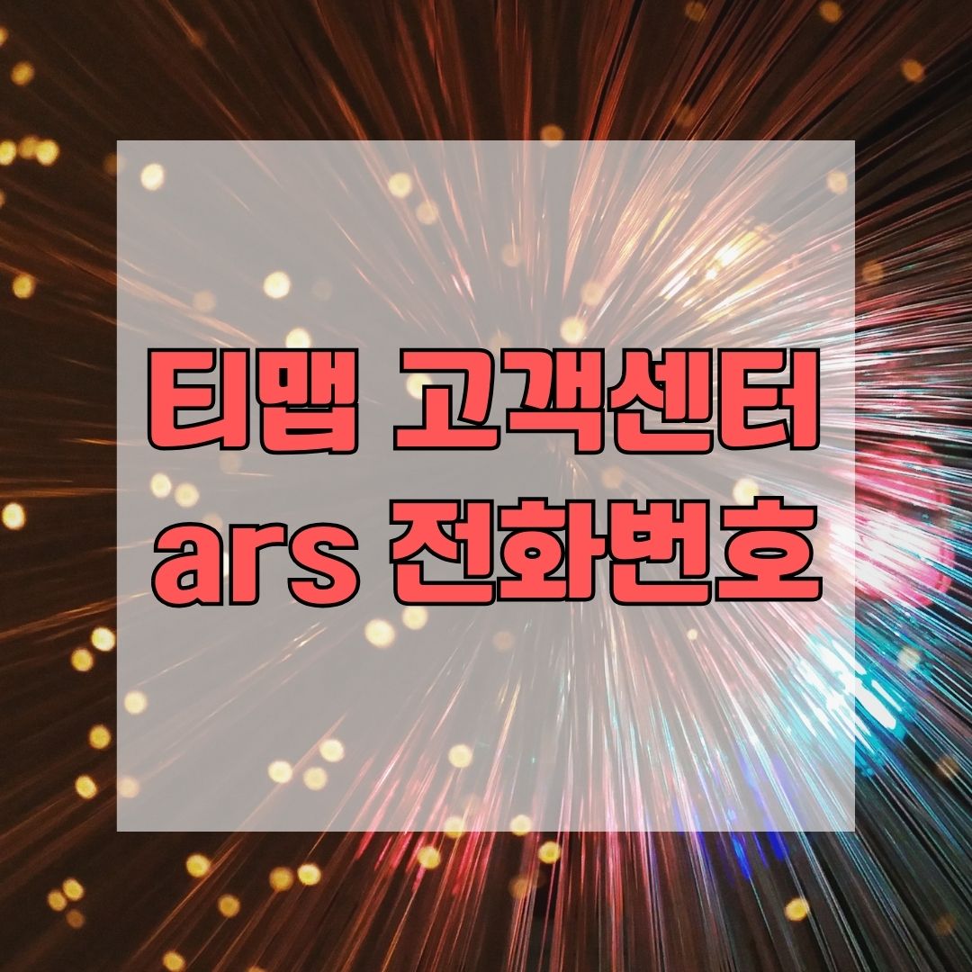 티맵 고객센터 ars 전화번호